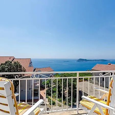 Comfortable With Amazing Seaview And Private Balcony,free Parking,wifi 2* Cavtat